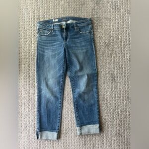 Kut from the Kloth Medium Wash Cropped Jeans